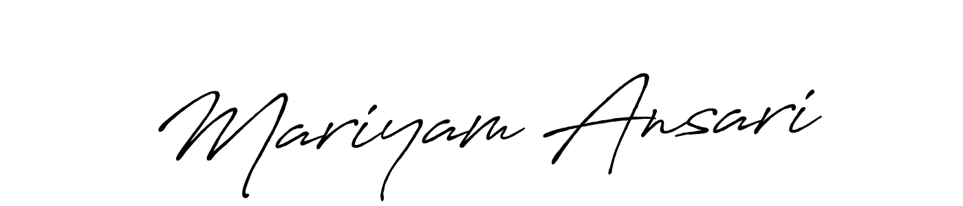 You can use this online signature creator to create a handwritten signature for the name Mariyam Ansari. This is the best online autograph maker. Mariyam Ansari signature style 7 images and pictures png