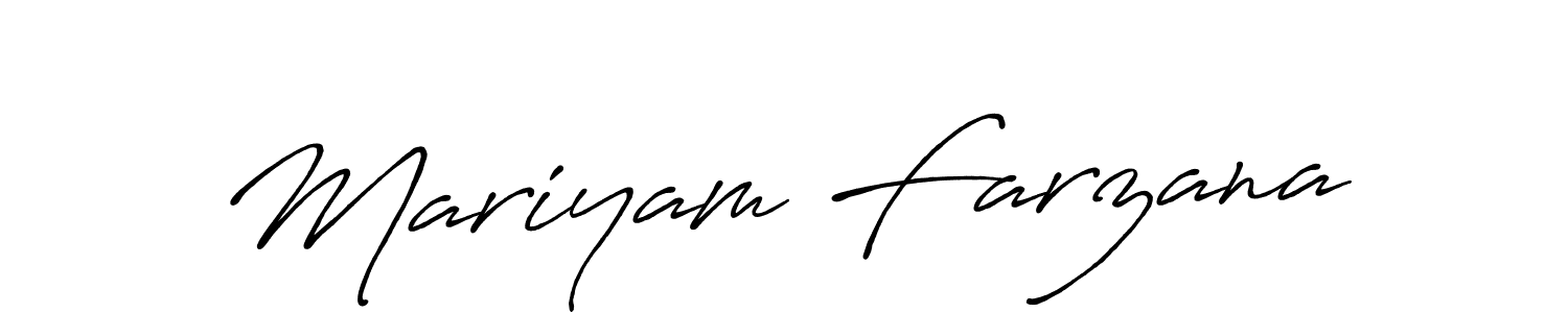 Also You can easily find your signature by using the search form. We will create Mariyam Farzana name handwritten signature images for you free of cost using Antro_Vectra_Bolder sign style. Mariyam Farzana signature style 7 images and pictures png