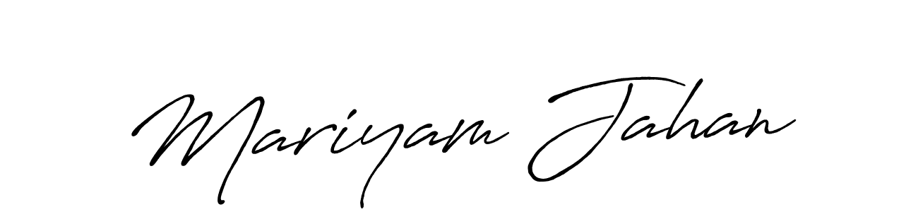 Similarly Antro_Vectra_Bolder is the best handwritten signature design. Signature creator online .You can use it as an online autograph creator for name Mariyam Jahan. Mariyam Jahan signature style 7 images and pictures png