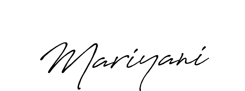 if you are searching for the best signature style for your name Mariyani. so please give up your signature search. here we have designed multiple signature styles  using Antro_Vectra_Bolder. Mariyani signature style 7 images and pictures png
