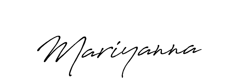 It looks lik you need a new signature style for name Mariyanna. Design unique handwritten (Antro_Vectra_Bolder) signature with our free signature maker in just a few clicks. Mariyanna signature style 7 images and pictures png