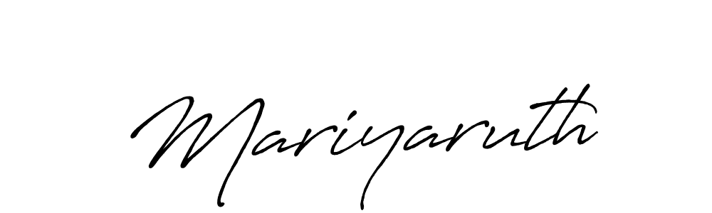 You should practise on your own different ways (Antro_Vectra_Bolder) to write your name (Mariyaruth) in signature. don't let someone else do it for you. Mariyaruth signature style 7 images and pictures png
