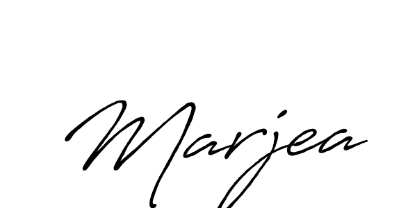 You should practise on your own different ways (Antro_Vectra_Bolder) to write your name (Marjea) in signature. don't let someone else do it for you. Marjea signature style 7 images and pictures png