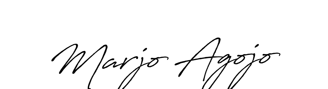 Once you've used our free online signature maker to create your best signature Antro_Vectra_Bolder style, it's time to enjoy all of the benefits that Marjo Agojo name signing documents. Marjo Agojo signature style 7 images and pictures png