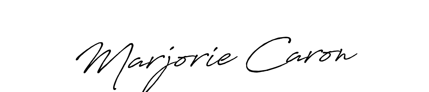 How to Draw Marjorie Caron signature style? Antro_Vectra_Bolder is a latest design signature styles for name Marjorie Caron. Marjorie Caron signature style 7 images and pictures png