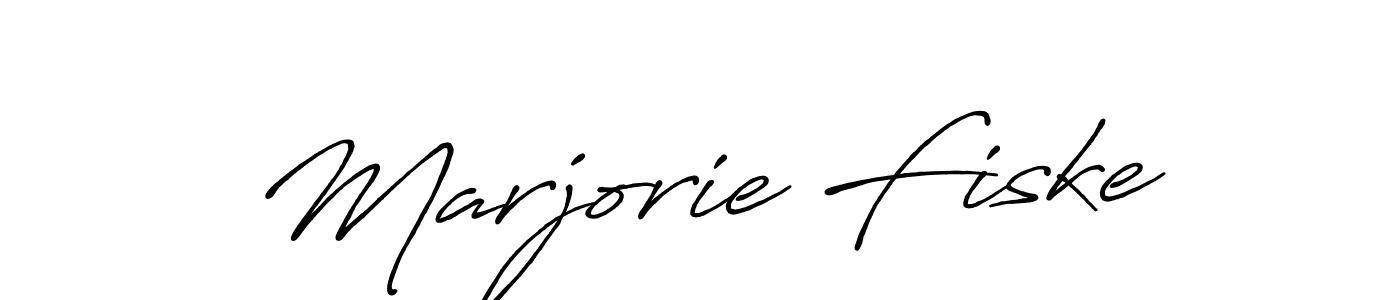 It looks lik you need a new signature style for name Marjorie Fiske. Design unique handwritten (Antro_Vectra_Bolder) signature with our free signature maker in just a few clicks. Marjorie Fiske signature style 7 images and pictures png