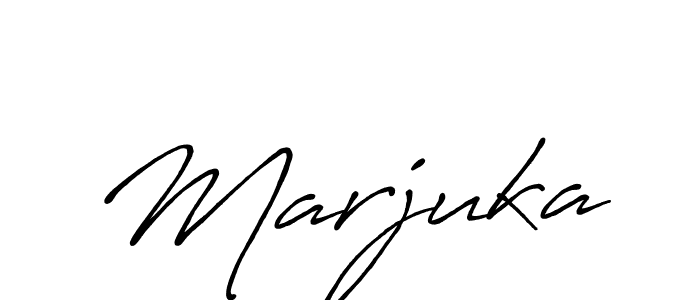 if you are searching for the best signature style for your name Marjuka. so please give up your signature search. here we have designed multiple signature styles  using Antro_Vectra_Bolder. Marjuka signature style 7 images and pictures png