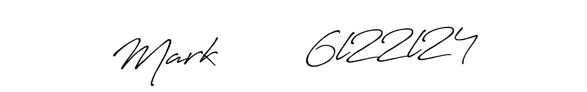 Use a signature maker to create a handwritten signature online. With this signature software, you can design (Antro_Vectra_Bolder) your own signature for name Mark        6l22l24. Mark        6l22l24 signature style 7 images and pictures png