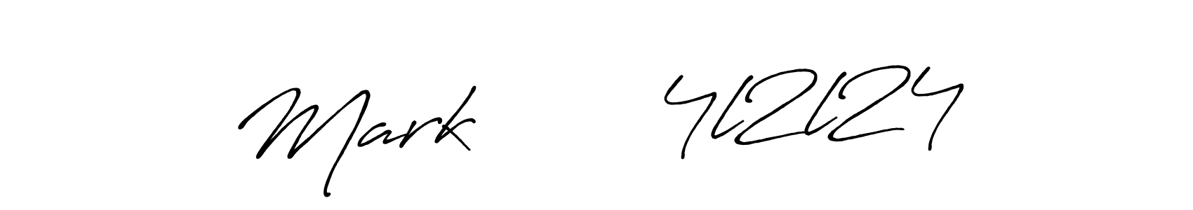 The best way (Antro_Vectra_Bolder) to make a short signature is to pick only two or three words in your name. The name Mark       4l2l24 include a total of six letters. For converting this name. Mark       4l2l24 signature style 7 images and pictures png