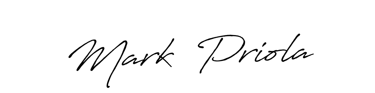 How to Draw Mark  Priola signature style? Antro_Vectra_Bolder is a latest design signature styles for name Mark  Priola. Mark  Priola signature style 7 images and pictures png