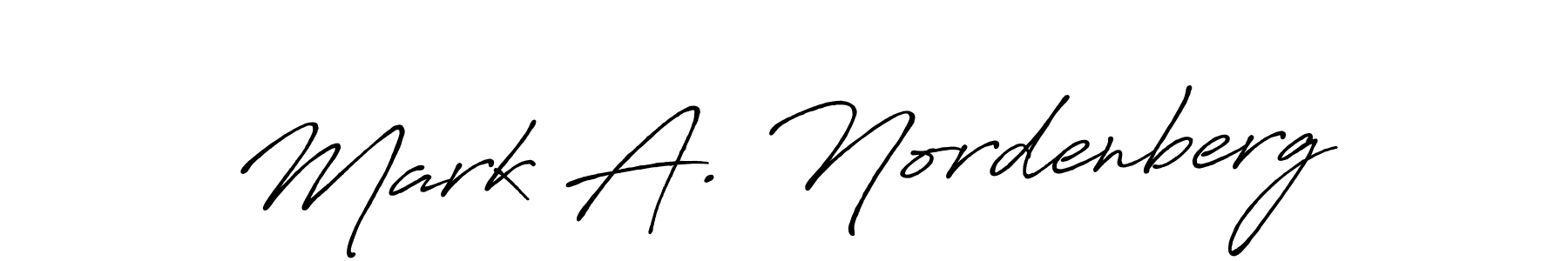 Make a short Mark A. Nordenberg signature style. Manage your documents anywhere anytime using Antro_Vectra_Bolder. Create and add eSignatures, submit forms, share and send files easily. Mark A. Nordenberg signature style 7 images and pictures png