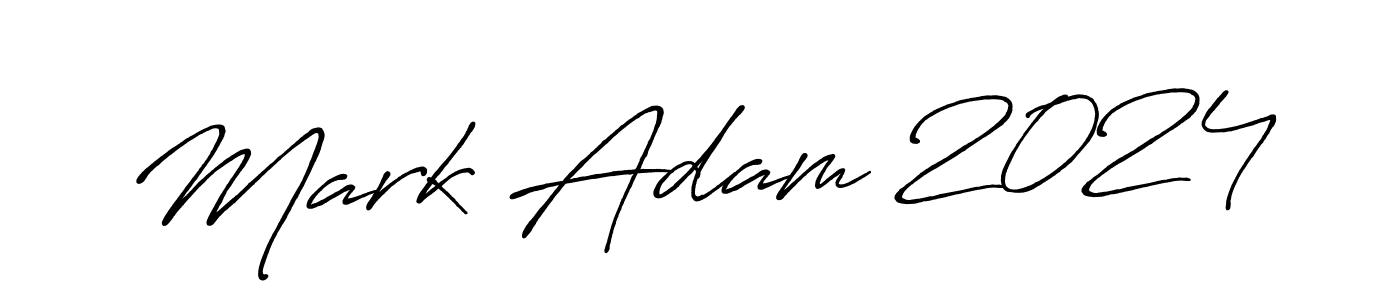 Create a beautiful signature design for name Mark Adam 2024. With this signature (Antro_Vectra_Bolder) fonts, you can make a handwritten signature for free. Mark Adam 2024 signature style 7 images and pictures png