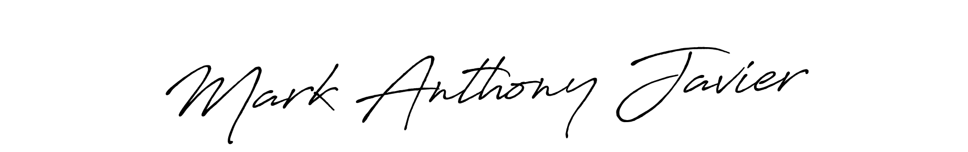 Also we have Mark Anthony Javier name is the best signature style. Create professional handwritten signature collection using Antro_Vectra_Bolder autograph style. Mark Anthony Javier signature style 7 images and pictures png