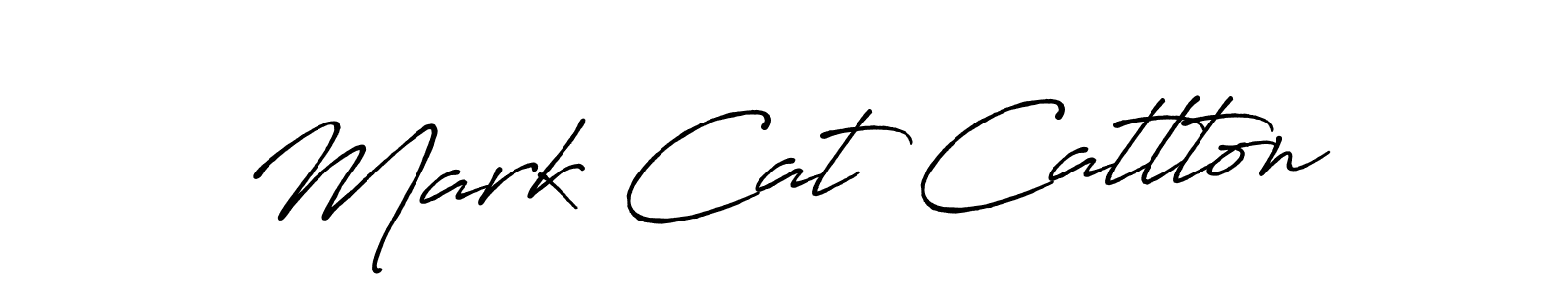 How to make Mark Cat Catlton name signature. Use Antro_Vectra_Bolder style for creating short signs online. This is the latest handwritten sign. Mark Cat Catlton signature style 7 images and pictures png