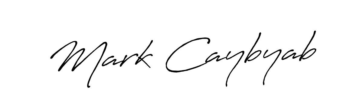 Design your own signature with our free online signature maker. With this signature software, you can create a handwritten (Antro_Vectra_Bolder) signature for name Mark Caybyab. Mark Caybyab signature style 7 images and pictures png