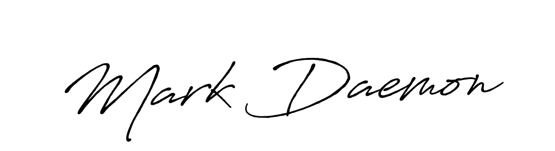 You should practise on your own different ways (Antro_Vectra_Bolder) to write your name (Mark Daemon) in signature. don't let someone else do it for you. Mark Daemon signature style 7 images and pictures png