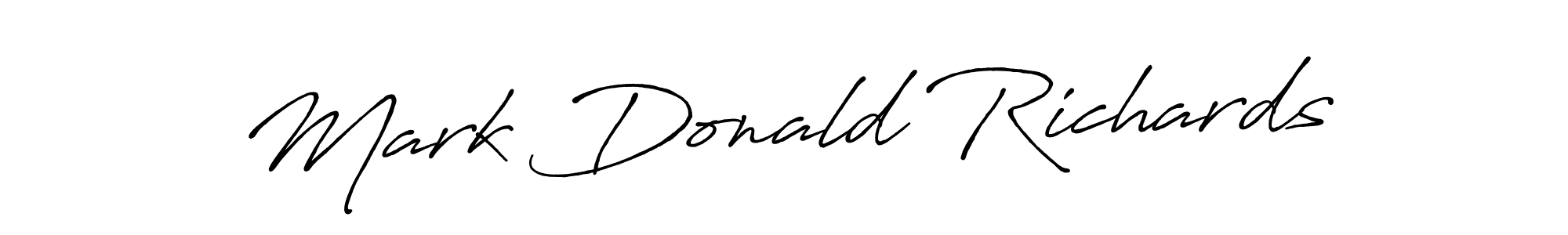 This is the best signature style for the Mark Donald Richards name. Also you like these signature font (Antro_Vectra_Bolder). Mix name signature. Mark Donald Richards signature style 7 images and pictures png