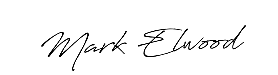 Create a beautiful signature design for name Mark Elwood. With this signature (Antro_Vectra_Bolder) fonts, you can make a handwritten signature for free. Mark Elwood signature style 7 images and pictures png
