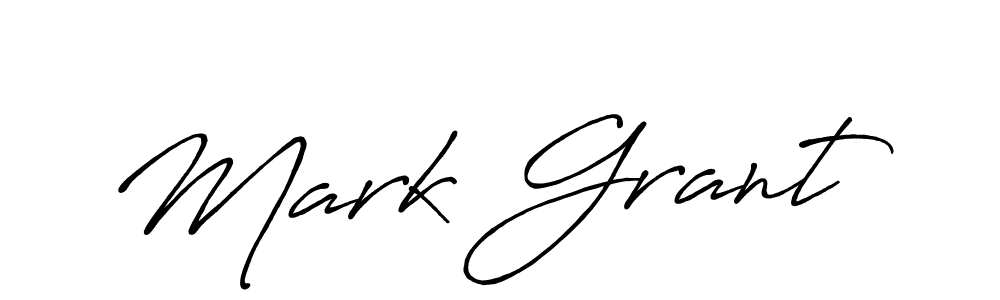 Make a beautiful signature design for name Mark Grant. With this signature (Antro_Vectra_Bolder) style, you can create a handwritten signature for free. Mark Grant signature style 7 images and pictures png