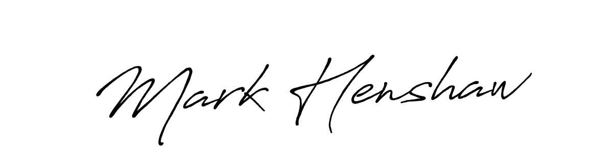 Also You can easily find your signature by using the search form. We will create Mark Henshaw name handwritten signature images for you free of cost using Antro_Vectra_Bolder sign style. Mark Henshaw signature style 7 images and pictures png