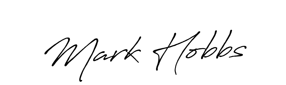 How to make Mark Hobbs signature? Antro_Vectra_Bolder is a professional autograph style. Create handwritten signature for Mark Hobbs name. Mark Hobbs signature style 7 images and pictures png