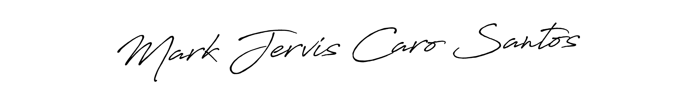 Also You can easily find your signature by using the search form. We will create Mark Jervis Caro Santos name handwritten signature images for you free of cost using Antro_Vectra_Bolder sign style. Mark Jervis Caro Santos signature style 7 images and pictures png