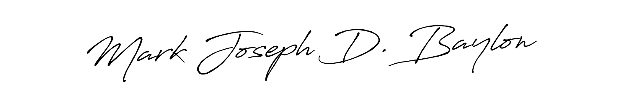 How to make Mark Joseph D. Baylon signature? Antro_Vectra_Bolder is a professional autograph style. Create handwritten signature for Mark Joseph D. Baylon name. Mark Joseph D. Baylon signature style 7 images and pictures png