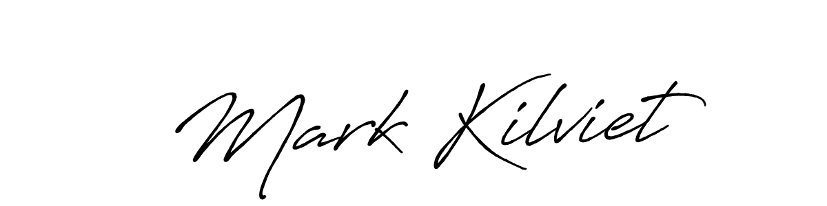Make a beautiful signature design for name Mark Kilviet. With this signature (Antro_Vectra_Bolder) style, you can create a handwritten signature for free. Mark Kilviet signature style 7 images and pictures png