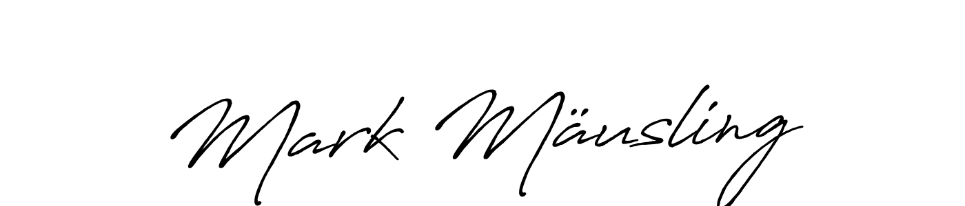 Best and Professional Signature Style for Mark Mäusling. Antro_Vectra_Bolder Best Signature Style Collection. Mark Mäusling signature style 7 images and pictures png