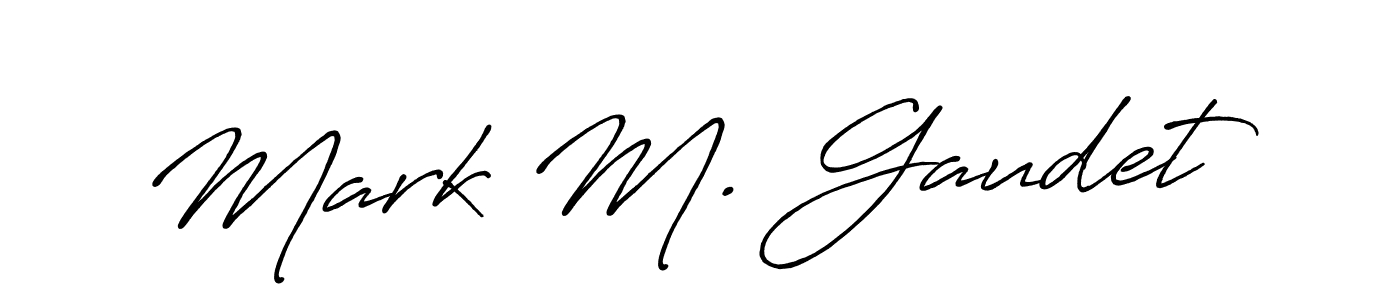 See photos of Mark M. Gaudet official signature by Spectra . Check more albums & portfolios. Read reviews & check more about Antro_Vectra_Bolder font. Mark M. Gaudet signature style 7 images and pictures png