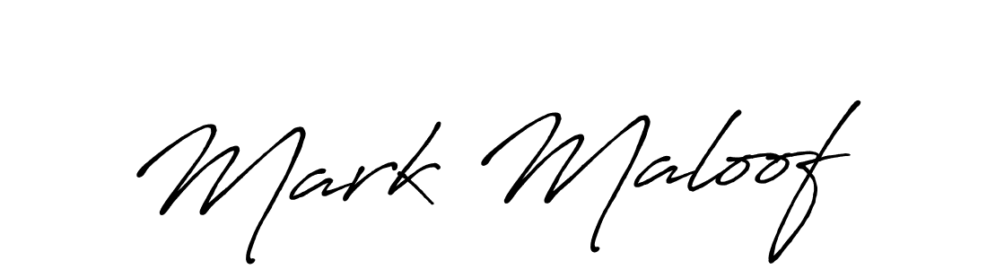 Also we have Mark Maloof name is the best signature style. Create professional handwritten signature collection using Antro_Vectra_Bolder autograph style. Mark Maloof signature style 7 images and pictures png