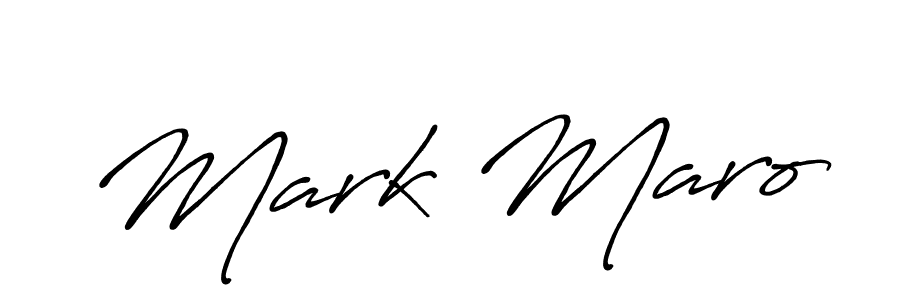 Also we have Mark Maro name is the best signature style. Create professional handwritten signature collection using Antro_Vectra_Bolder autograph style. Mark Maro signature style 7 images and pictures png
