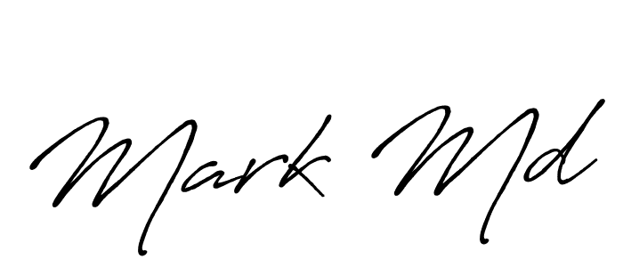 It looks lik you need a new signature style for name Mark Md. Design unique handwritten (Antro_Vectra_Bolder) signature with our free signature maker in just a few clicks. Mark Md signature style 7 images and pictures png