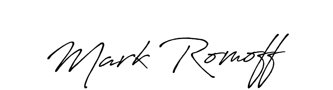 Once you've used our free online signature maker to create your best signature Antro_Vectra_Bolder style, it's time to enjoy all of the benefits that Mark Romoff name signing documents. Mark Romoff signature style 7 images and pictures png