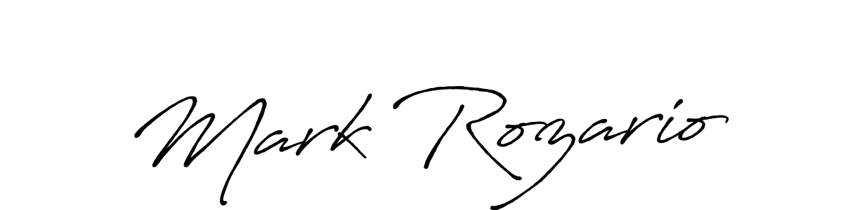 if you are searching for the best signature style for your name Mark Rozario. so please give up your signature search. here we have designed multiple signature styles  using Antro_Vectra_Bolder. Mark Rozario signature style 7 images and pictures png