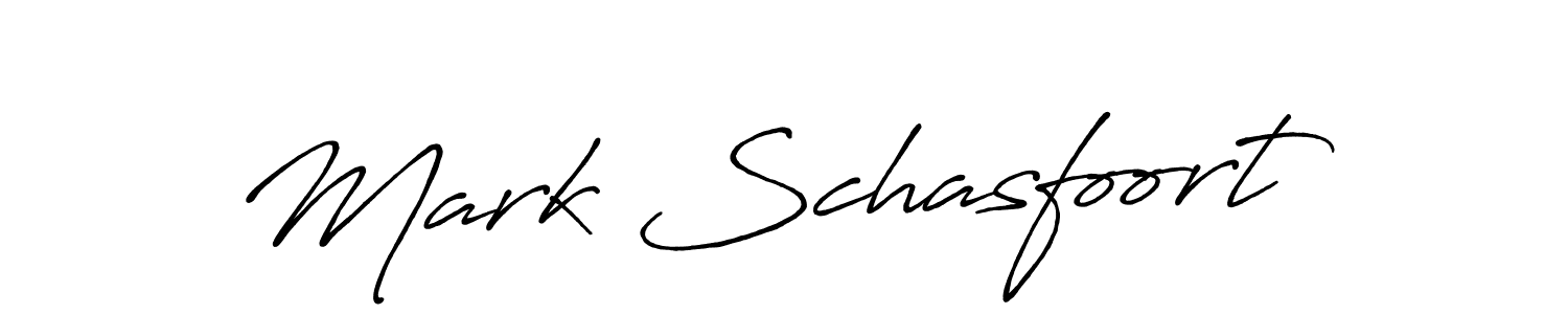 Design your own signature with our free online signature maker. With this signature software, you can create a handwritten (Antro_Vectra_Bolder) signature for name Mark Schasfoort. Mark Schasfoort signature style 7 images and pictures png