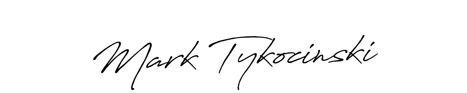 Create a beautiful signature design for name Mark Tykocinski. With this signature (Antro_Vectra_Bolder) fonts, you can make a handwritten signature for free. Mark Tykocinski signature style 7 images and pictures png