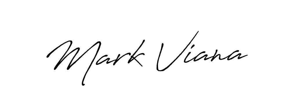 if you are searching for the best signature style for your name Mark Viana. so please give up your signature search. here we have designed multiple signature styles  using Antro_Vectra_Bolder. Mark Viana signature style 7 images and pictures png