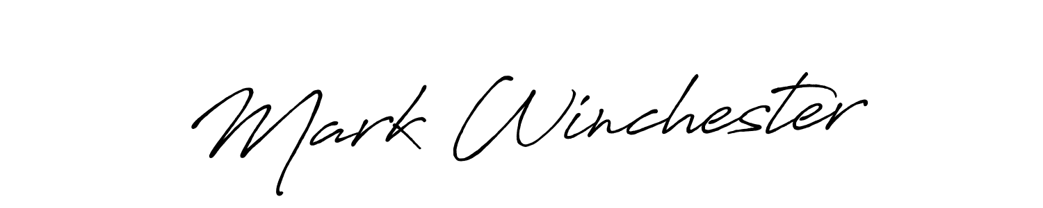 Antro_Vectra_Bolder is a professional signature style that is perfect for those who want to add a touch of class to their signature. It is also a great choice for those who want to make their signature more unique. Get Mark Winchester name to fancy signature for free. Mark Winchester signature style 7 images and pictures png