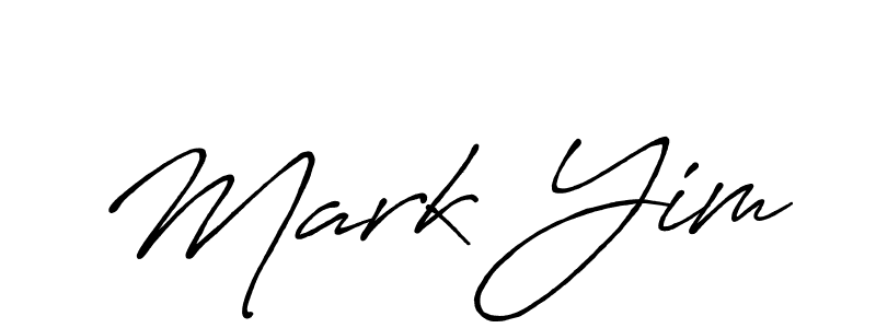 How to make Mark Yim signature? Antro_Vectra_Bolder is a professional autograph style. Create handwritten signature for Mark Yim name. Mark Yim signature style 7 images and pictures png