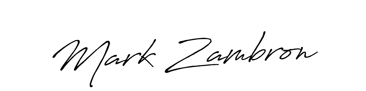 if you are searching for the best signature style for your name Mark Zambron. so please give up your signature search. here we have designed multiple signature styles  using Antro_Vectra_Bolder. Mark Zambron signature style 7 images and pictures png
