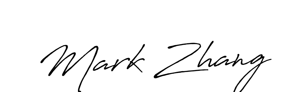 Make a beautiful signature design for name Mark Zhang. With this signature (Antro_Vectra_Bolder) style, you can create a handwritten signature for free. Mark Zhang signature style 7 images and pictures png