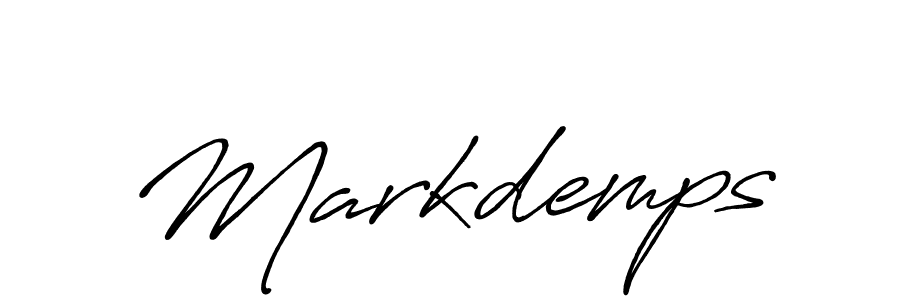 Similarly Antro_Vectra_Bolder is the best handwritten signature design. Signature creator online .You can use it as an online autograph creator for name Markdemps. Markdemps signature style 7 images and pictures png