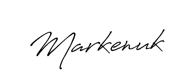 How to make Markenuk signature? Antro_Vectra_Bolder is a professional autograph style. Create handwritten signature for Markenuk name. Markenuk signature style 7 images and pictures png