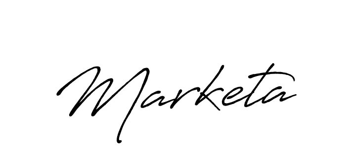 The best way (Antro_Vectra_Bolder) to make a short signature is to pick only two or three words in your name. The name Marketa include a total of six letters. For converting this name. Marketa signature style 7 images and pictures png