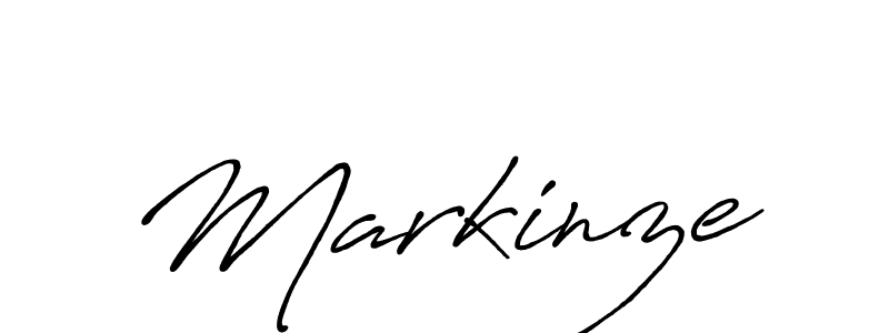 Make a beautiful signature design for name Markinze. With this signature (Antro_Vectra_Bolder) style, you can create a handwritten signature for free. Markinze signature style 7 images and pictures png