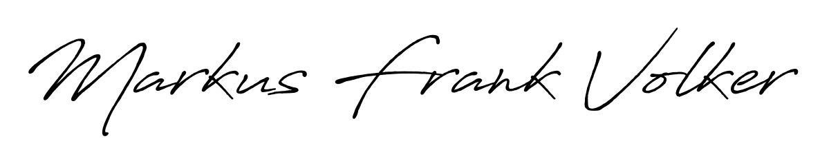 Best and Professional Signature Style for Markus Frank Volker. Antro_Vectra_Bolder Best Signature Style Collection. Markus Frank Volker signature style 7 images and pictures png