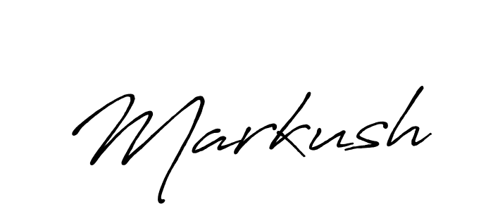 Markush stylish signature style. Best Handwritten Sign (Antro_Vectra_Bolder) for my name. Handwritten Signature Collection Ideas for my name Markush. Markush signature style 7 images and pictures png