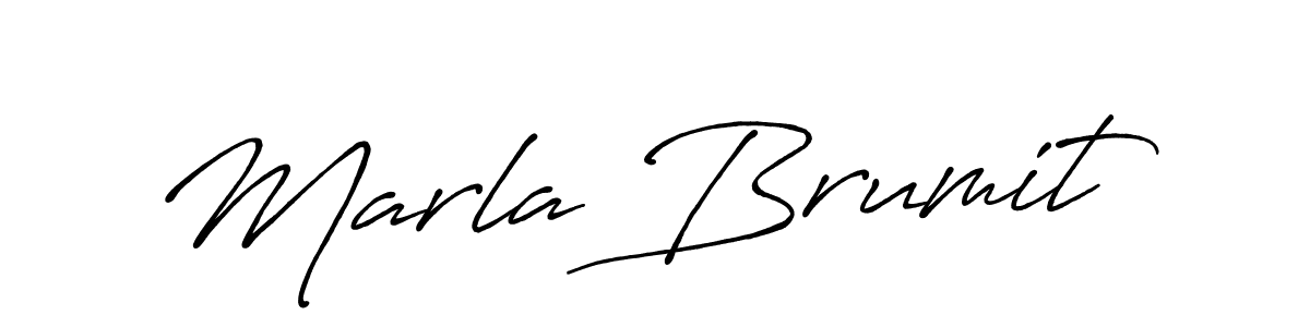 Antro_Vectra_Bolder is a professional signature style that is perfect for those who want to add a touch of class to their signature. It is also a great choice for those who want to make their signature more unique. Get Marla Brumit name to fancy signature for free. Marla Brumit signature style 7 images and pictures png