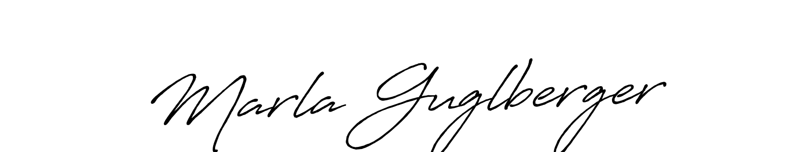 Marla Guglberger stylish signature style. Best Handwritten Sign (Antro_Vectra_Bolder) for my name. Handwritten Signature Collection Ideas for my name Marla Guglberger. Marla Guglberger signature style 7 images and pictures png